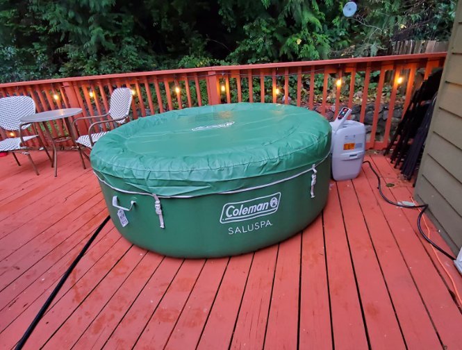 90363E SALUSPA 1 INFLATABLE HOT TUB