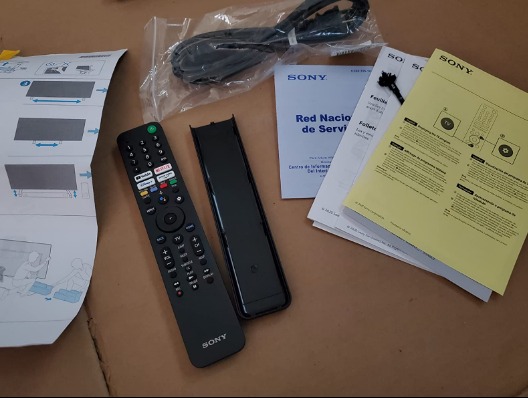 Sony x90j 65 inch TV Bravia XR full array LED 4K Ultra HD smart Google TV.