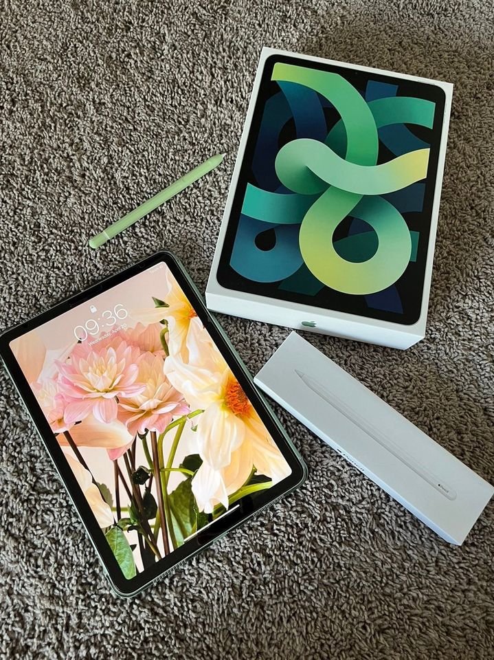 · Ipad Air 4 256GB Green WIFI only + Pencil A0123.