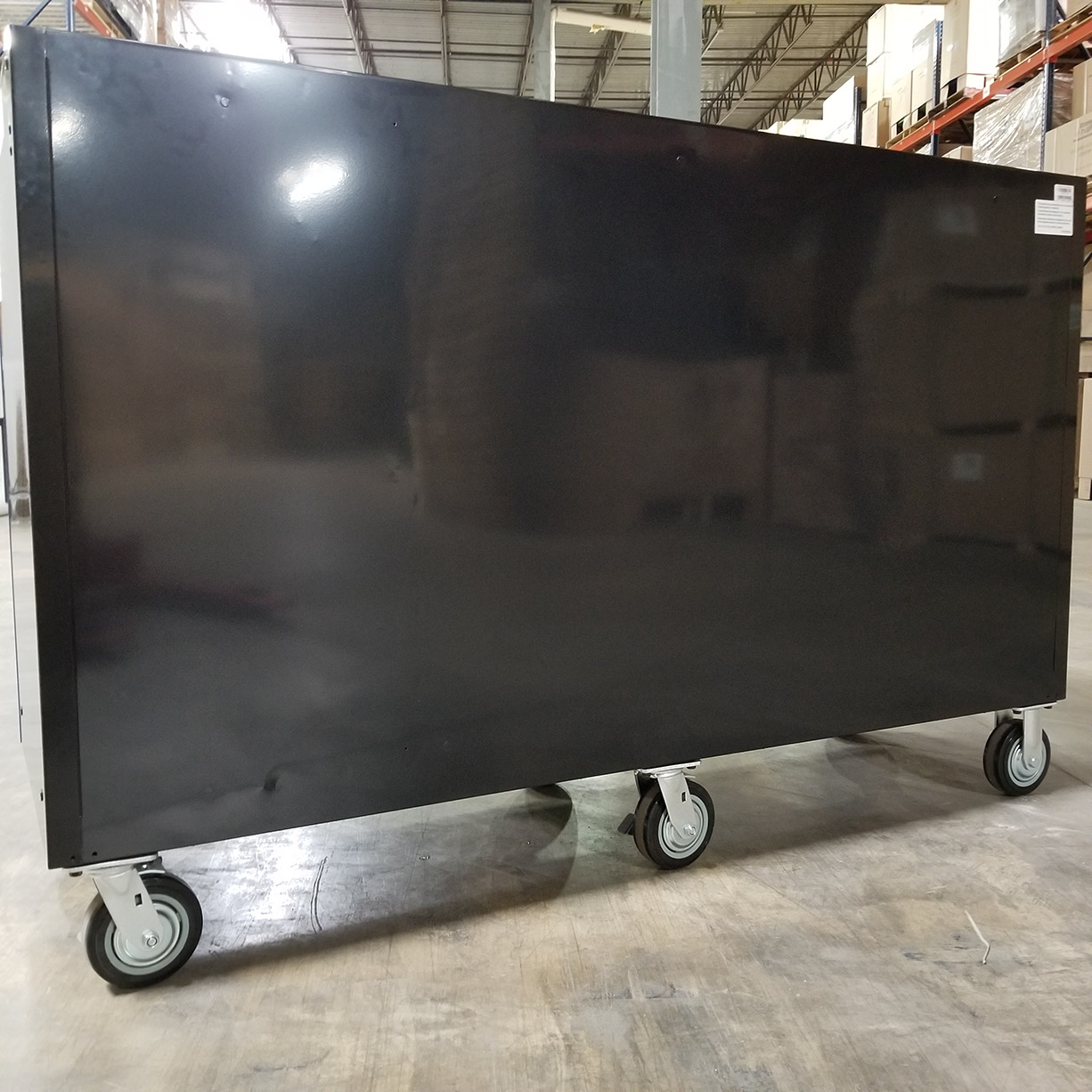 used toolboxShowroom Demo, Extreme Tools RX Series 72 19 Drawers 25 Deep Roller Cabinet, Black-Blue, 150 lbs. Slides