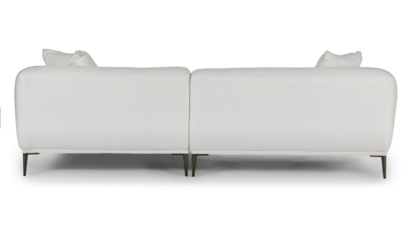 Quartz White Right Sectional