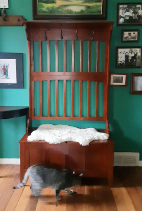 Linon Hall Tree with Storage Bench, 36