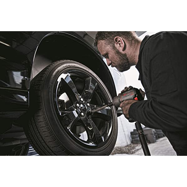 Ingersoll Rand 2235TiMAX 1/2” Drive Air Impact Wrench – Lightweight 4.6 lb Design, Powerful Torque Output Up to 1,350 ft-lbs, Titanium Hammer Case, Max Control, Gray