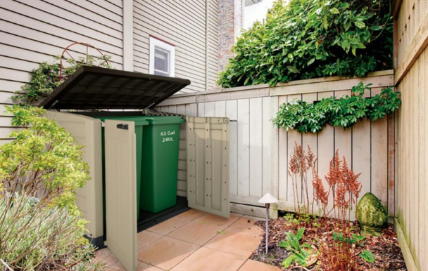 Keter Store It Out Max 1200L Outdoor Garden & Wheelie Bin Storage Shed – Brown/Beige